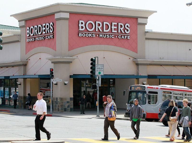 Borders Bookstore Logo - Why Borders Failed While Barnes & Noble Survived