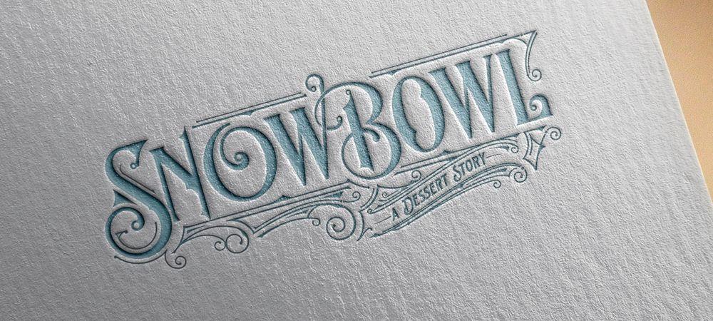 Snow Bowl Logo - Snow Bowl Cafe | Logo | London | Soon — Tomasz Biernat | Lettering ...