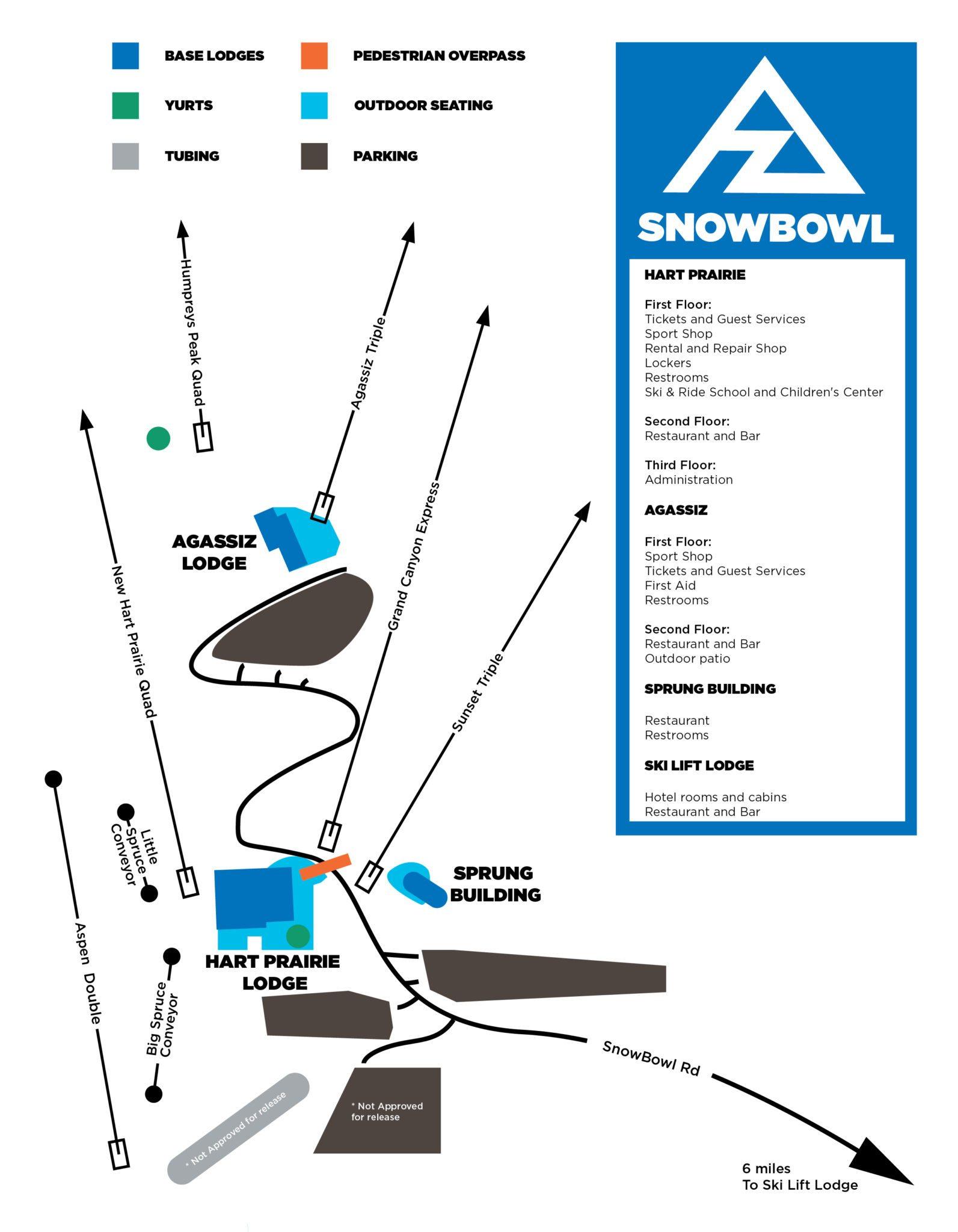 Snow Bowl Logo - Hart Prairie Sport Shop - Arizona Snowbowl