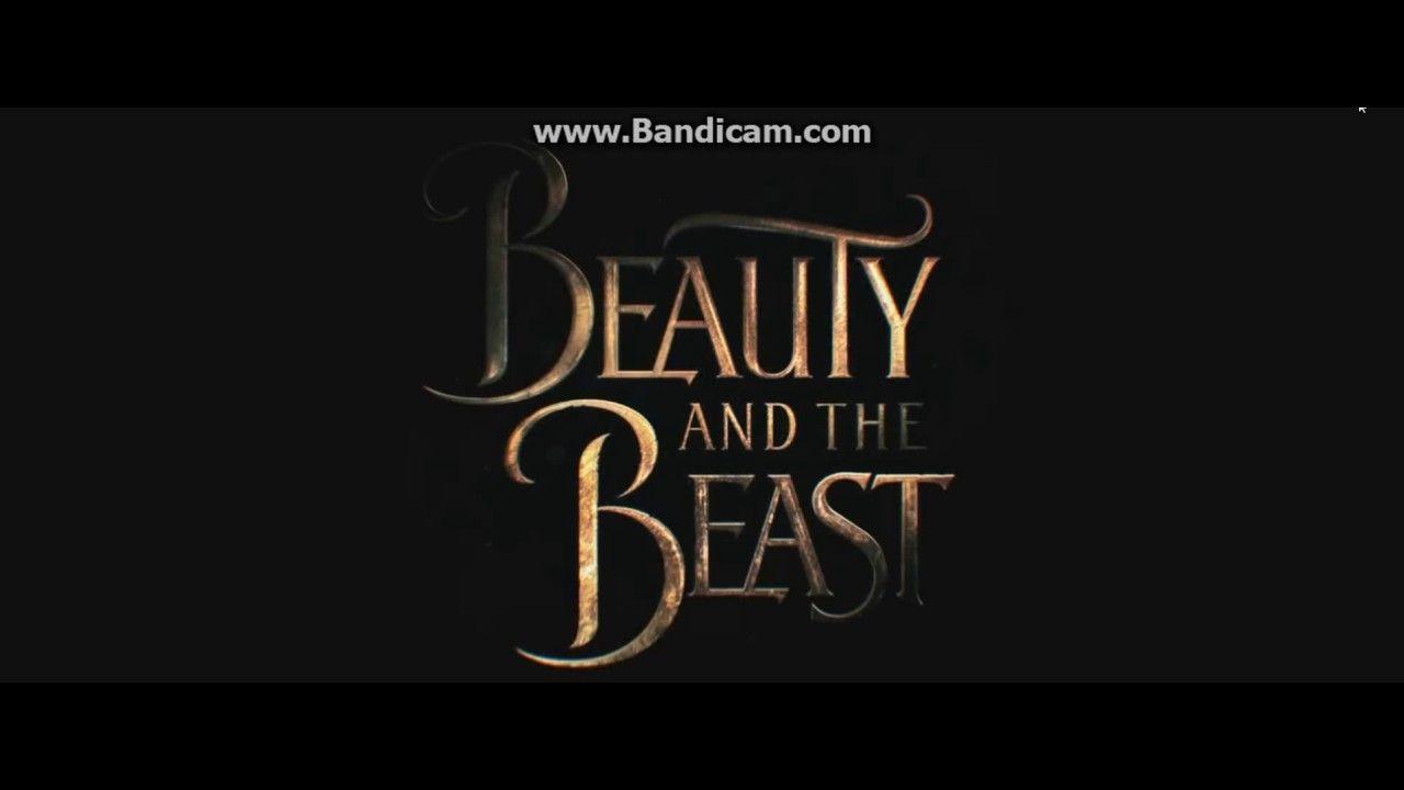 Beauty and the Beast Logo - Beauty and the Beast - Movie Opening Title (2017) - YouTube
