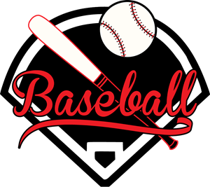 Red White Blue Baseball Logo - Red and black baseball Logo Vector (.EPS) Free Download