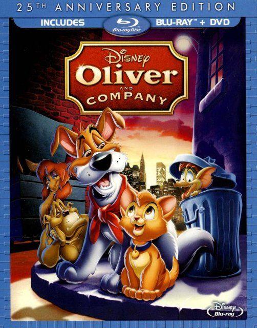 Oliver and Company Logo - Oliver And Company [25th Anniversary Edition] [2 Discs] [Blu Ray