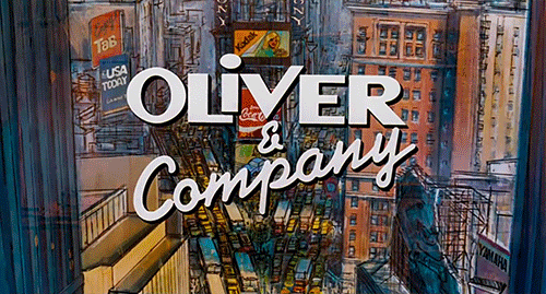 Oliver and Company Logo - Disney Canon Countdown 27: 'Oliver & Company'