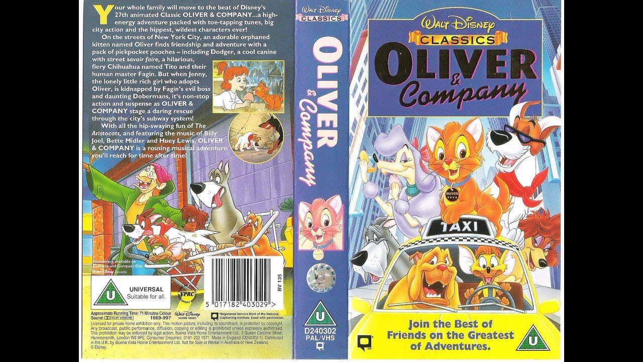 Oliver and Company Logo - Oliver and Company (1997, UK VHS) - YouTube