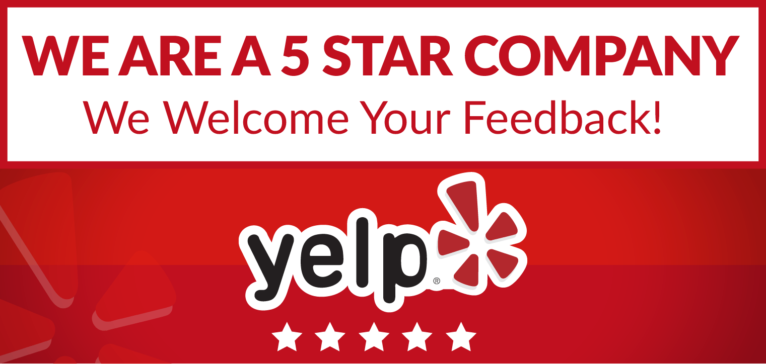 Red 5 Stars Yelp Review Logo - Write Your Yelp Review – Vida Travel