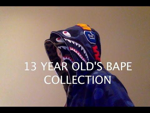 Old BAPE Logo - YEAR OLD'S FULL BAPE COLLECTION!!!