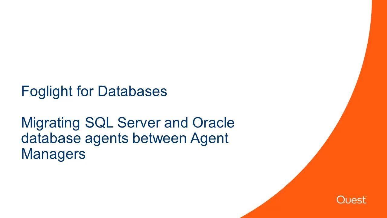 SQL Server Database Logo - Foglight for Databases - Migrating SQL Server and Oracle database ...