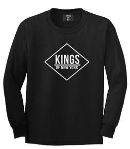 Dope Diamond Logo - Kings Of NY New York Diamond Logo Tshirt Long Sleeve T-Shirt New ...