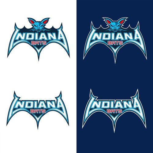 Animal Bat Logo - Indiana Bats - New Baseball team logo contest to set team apart ...