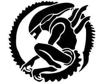 Alien Movie Logo - Alien movie decal | Etsy