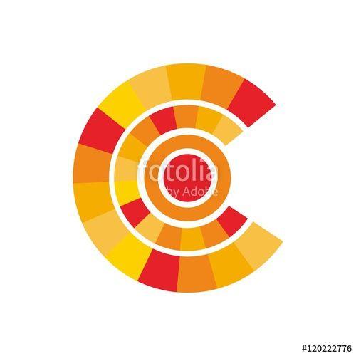 C & Half Circle Logo - C Letters And Semi Circle Stock Image And Royalty Free Vector Files