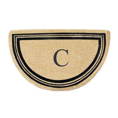 C & Half Circle Logo - C - Half Circle - Blacks - Door Mats - Mats - The Home Depot