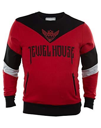Jewel House Clothing Logo - Jewel House Chevron Fleece Pullover Sweatshirt Mens Style ...