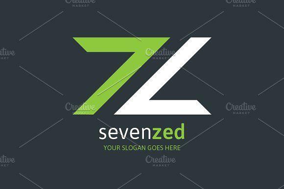 Seven Letter Logo - Seven Zed - Letter Z Logo ~ Logo Templates ~ Creative Market