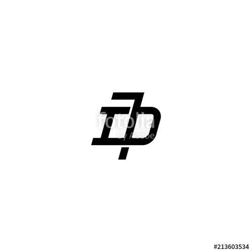 Seven Letter Logo - seven D logo initial letter number vector icon