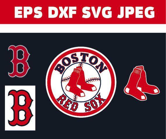 Red Sox Logo - Boston Red Sox logo in SVG / Eps / Dxf / Jpg files INSTANT | Etsy