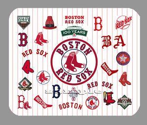 Red Sox Logo - Item#376 Boston Red Sox Logo Art Mouse Pad | eBay