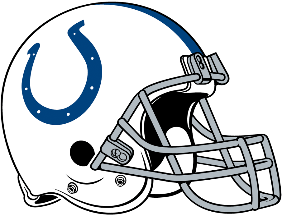 Colts Helmet Logo - Indianapolis Colts Helmet - National Football League (NFL) - Chris ...