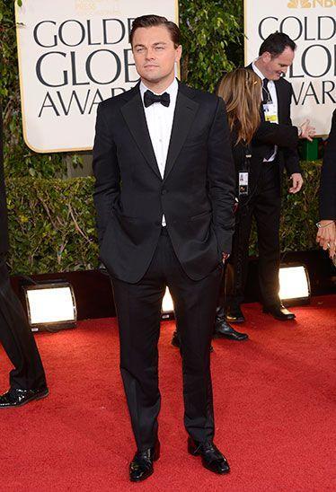 2013 Golden Globes Logo - Leonardo DiCaprio - Best Dressed Golden Globes 2013