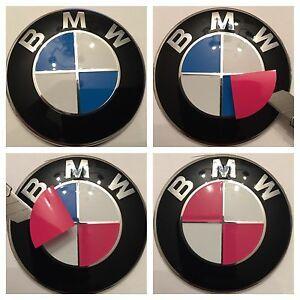 Pink BMW Logo - All Bmw Gloss Pink Set Emblem Vinyl Cover Roundel Sticker