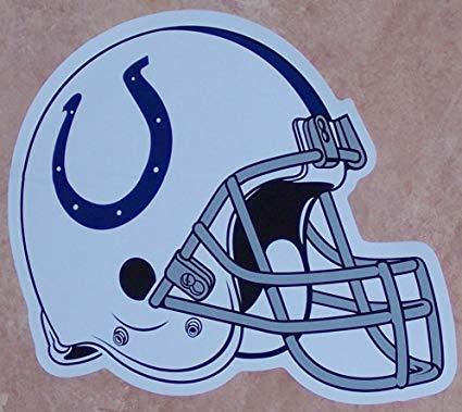 Colts Helmet Logo - FATHEAD Indianapolis Colts Team Helmet Logo Official NFL