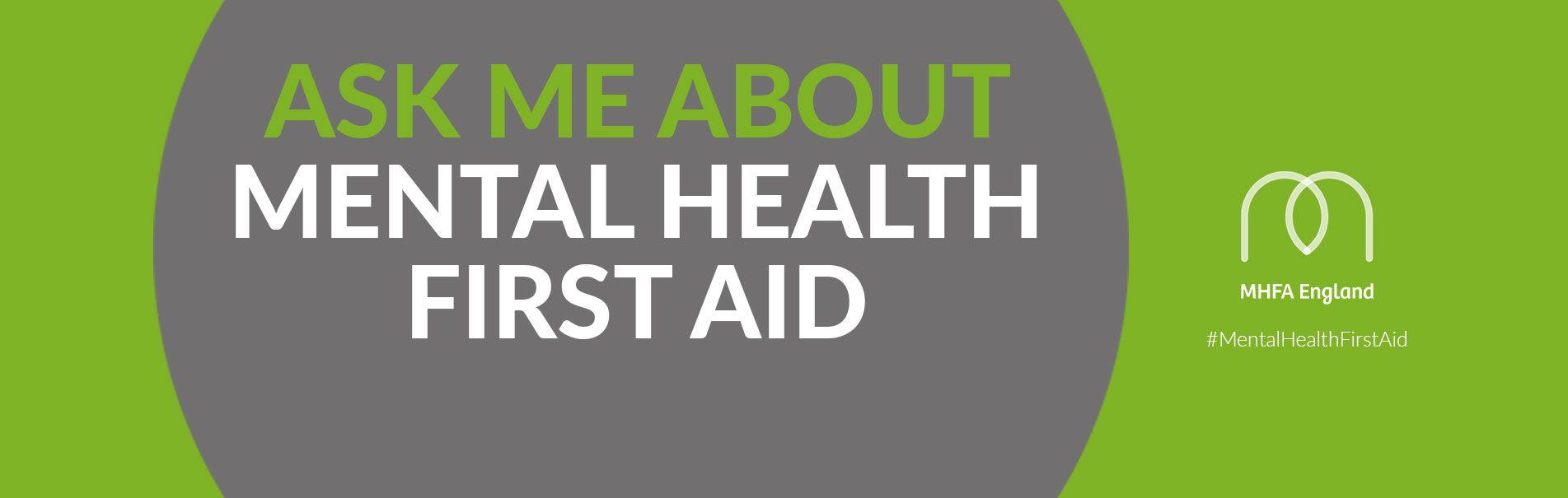 Mental Health First Aid Logo - About the Network - Mental Health First Contact Network - Human ...