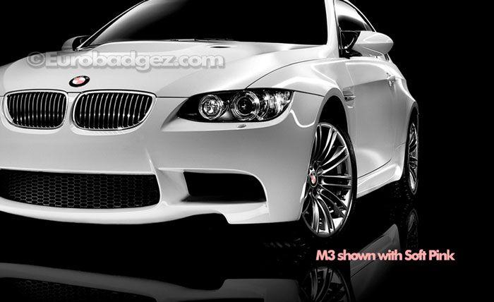 Pink BMW Logo - EuroBadgez- BMW Roundel Overlays, 3 Series, 5 Series Roundels, 6