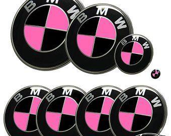 Pink BMW Logo - Pink bmw emblem | Etsy