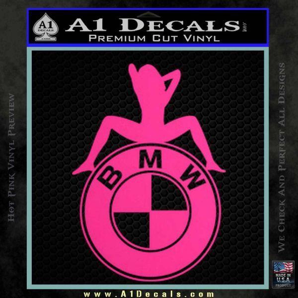 Pink BMW Logo - BMW Sexy Emblem Decal Sticker » A1 Decals