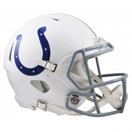 Colts Helmet Logo - Indianapolis Colts Full Size Riddell Speed Replica Helmet