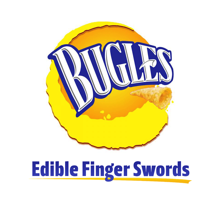 Bugles Logo - Hilariously Honest Slogans for Popular Brands | The Honest Slogan ...