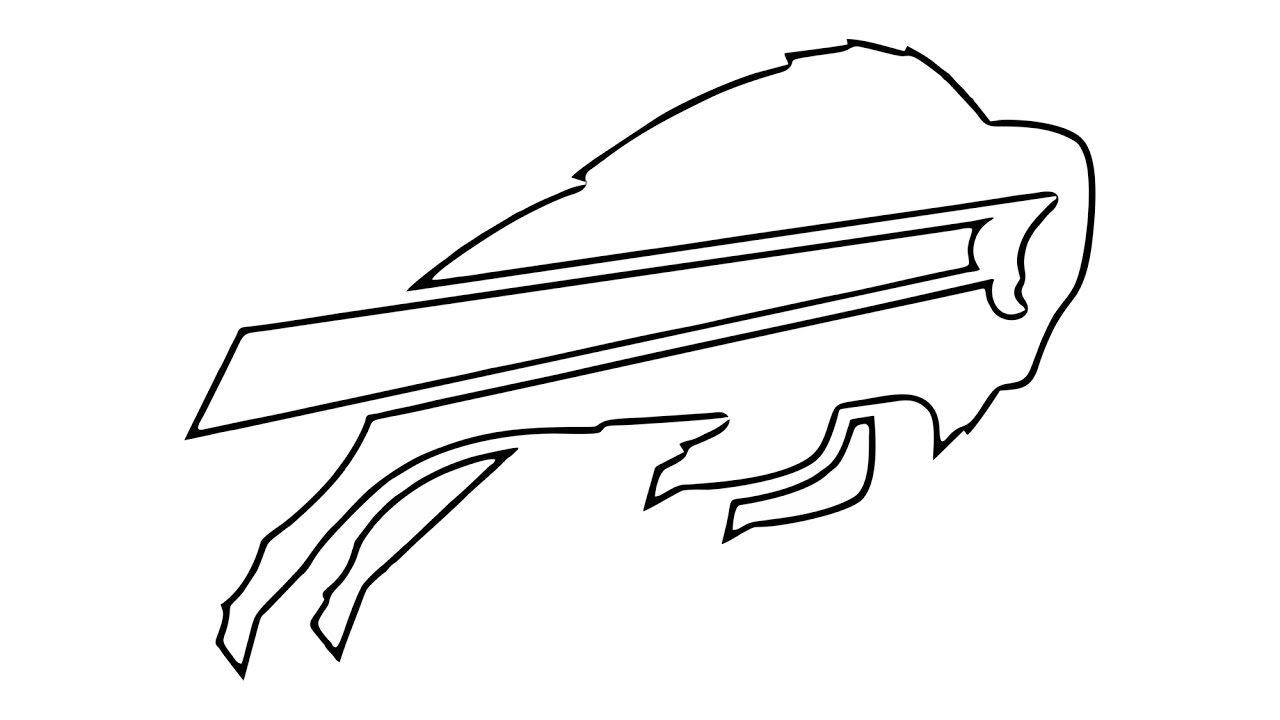 Buffalo Bills Logo - How to Draw the Buffalo Bills Logo (NFL) - YouTube