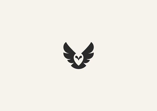 Black and White Animal Logo - More Adorable Animal Logos Cleverly Created With Negative Space ...