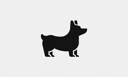 Black and White Animal Logo - Logo io – Out of this world logo design inspiration – Corgi Logo