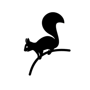 Black and White Animal Logo - Samadara Ginige - Award winning professional Designer and Developer
