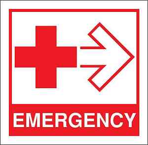 Health Red Cross Logo - Health and Safety Fire Sticker Sign Emergency Red Cross First aid ...