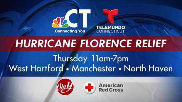 Big Picture of American Red Cross Logo - HAPPENING TODAY: Florence Relief: NBC CT and Telemundo Connecticut ...