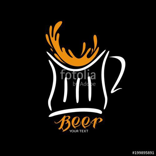 Beer Vector Logo - Beer vector logo design