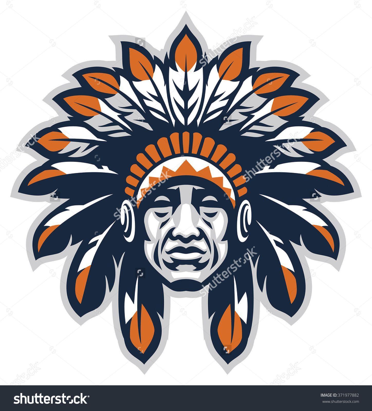 Indeian Cool Logo - Indian head mascot. Projects to try. Logo design, Mascot design, Logos