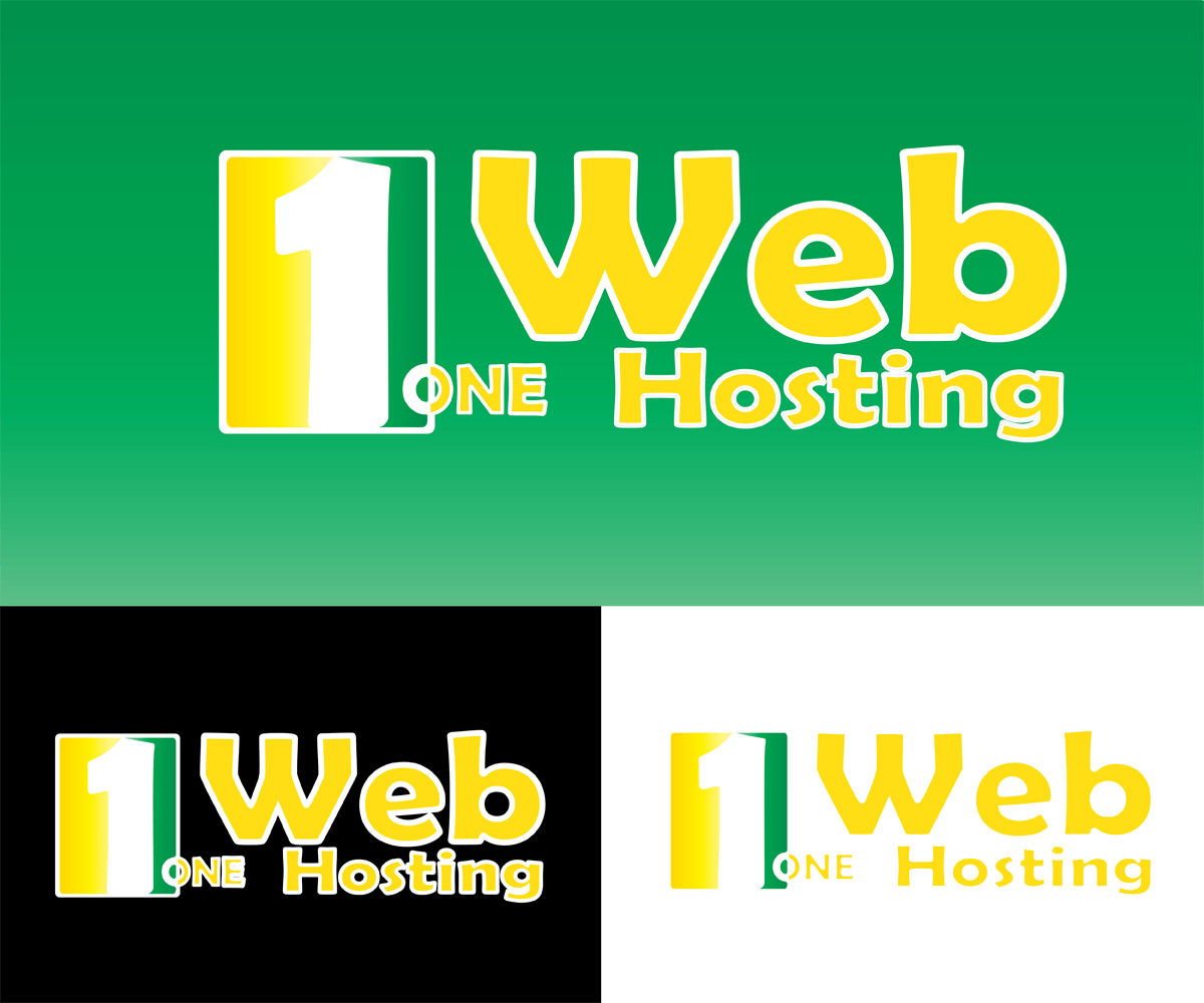 Green Internet Logo - Modern, Professional, Internet Logo Design for 1 Web Hosting by ...