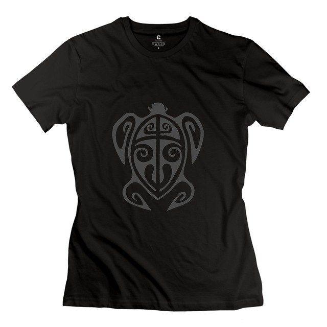 Indeian Cool Logo - 2015 Cool American Indian Turtle Logo Dark women's t shirt Summer ...