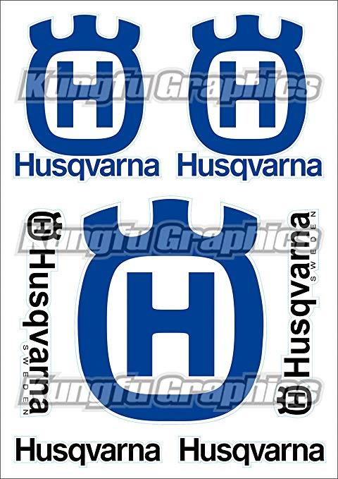 Cool UG Logo - Husqvarna : Husqvarna Blue Sponsor Logo PVC Decal Wrap, Cool Design