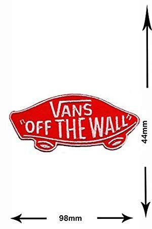 Cool UG Logo - Vans Off The Wall Red Vintage Streetwear Cool Brands Patch Vest Logo