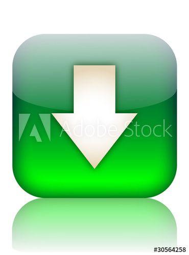 Green Internet Logo - DOWNLOAD Web Button (internet downloads upload click here green ...