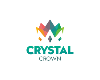 Crystal Logo - Crystal Crown Logo Designed