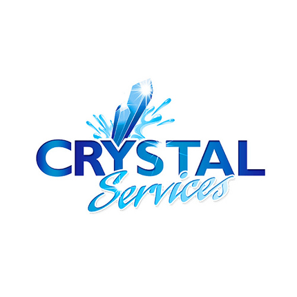 Crystal Logo - Boat cleaning logo design. Logo design for Crystal Services cleaning
