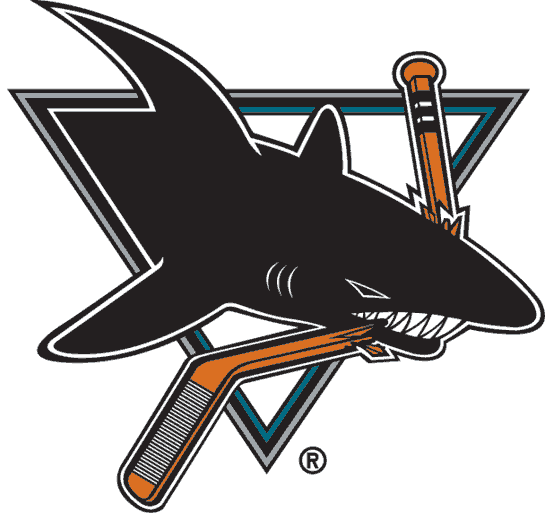 Sharks Hockey Logo - Hockey logos inspired by Shark Week!