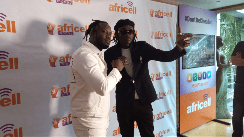 Cool UG Logo - Africell reconciles Ziza Bafana and Bebe Cool [PHOTOS] - BigEye.UG