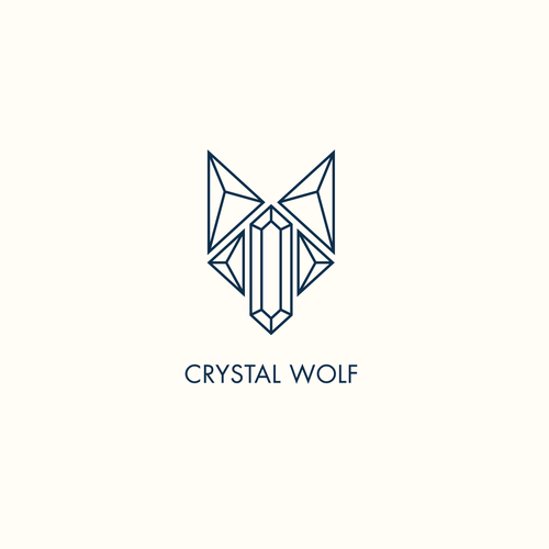 Crystal Logo - Crystal Wolf.. Logo design contest