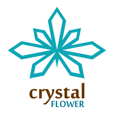 Crystal Logo - Crystal Flower | Logo Design Gallery Inspiration | LogoMix